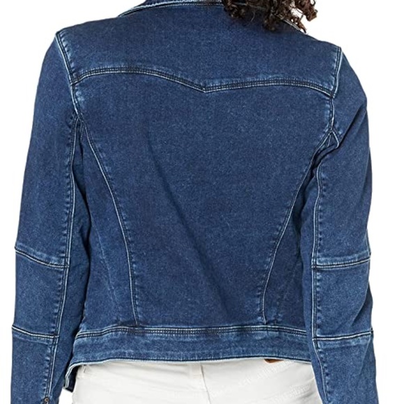 Mavi Janet Jean Jacket Dark Wash Denim BLJ - Picture 5 of 8